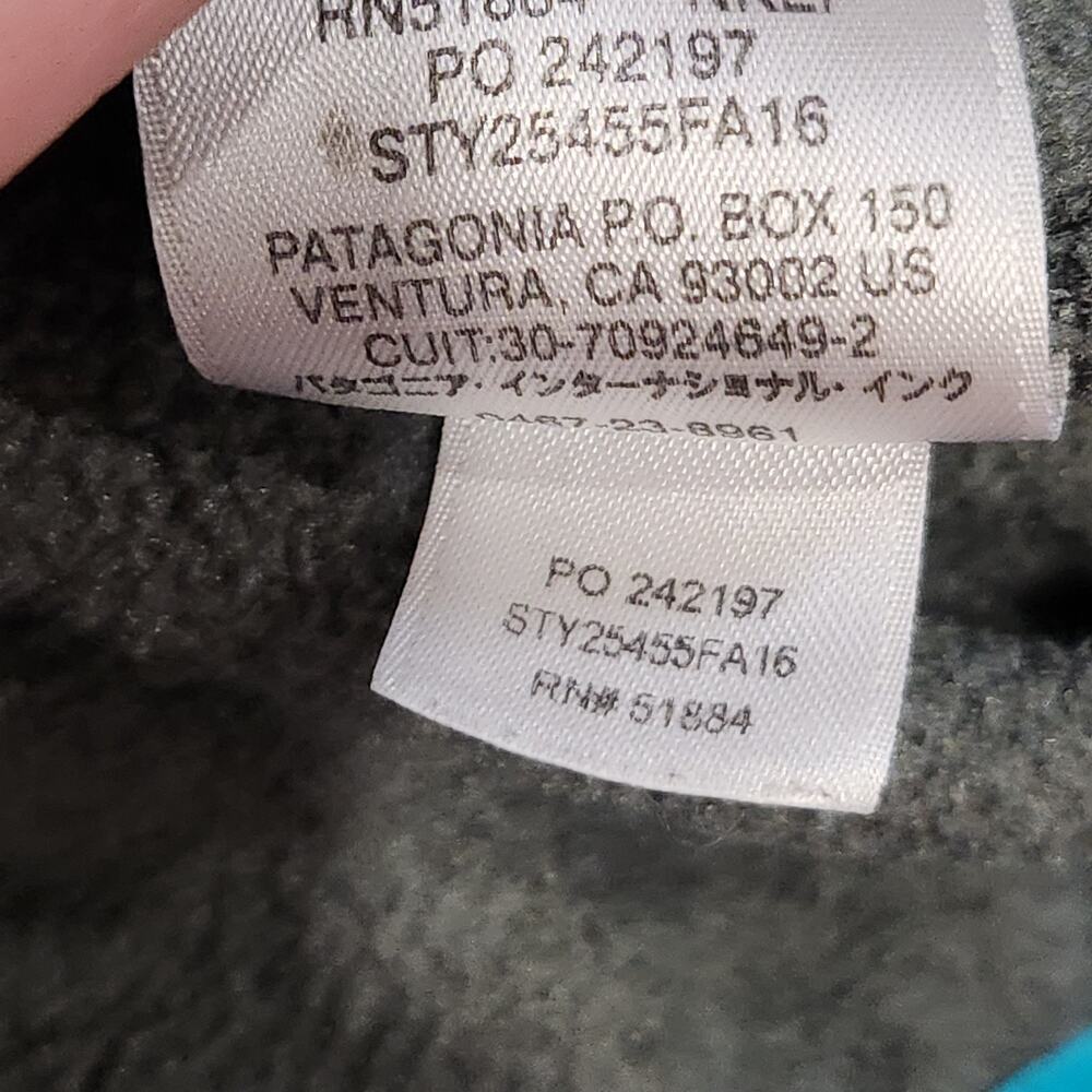 Patagonia Womens XL Lightweight Synchilla Fleece Snap T Pullover Jacket 25455 - Picture 9 of 12